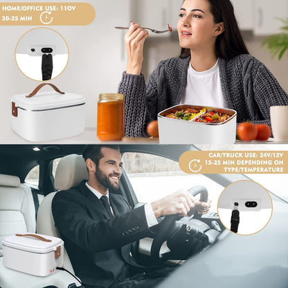 Stainless Steel Car Lunch Warmer Box