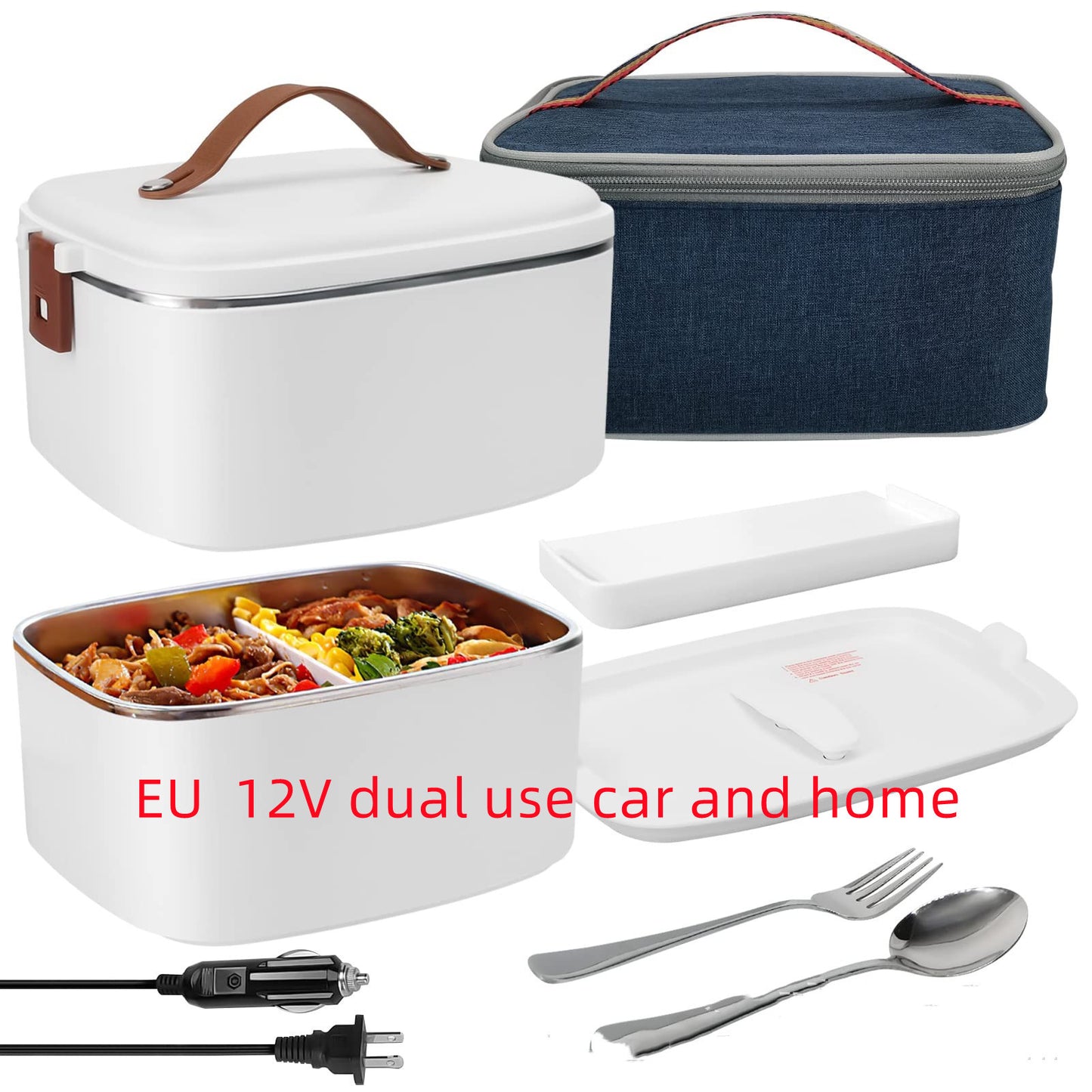 Stainless Steel Car Lunch Warmer Box